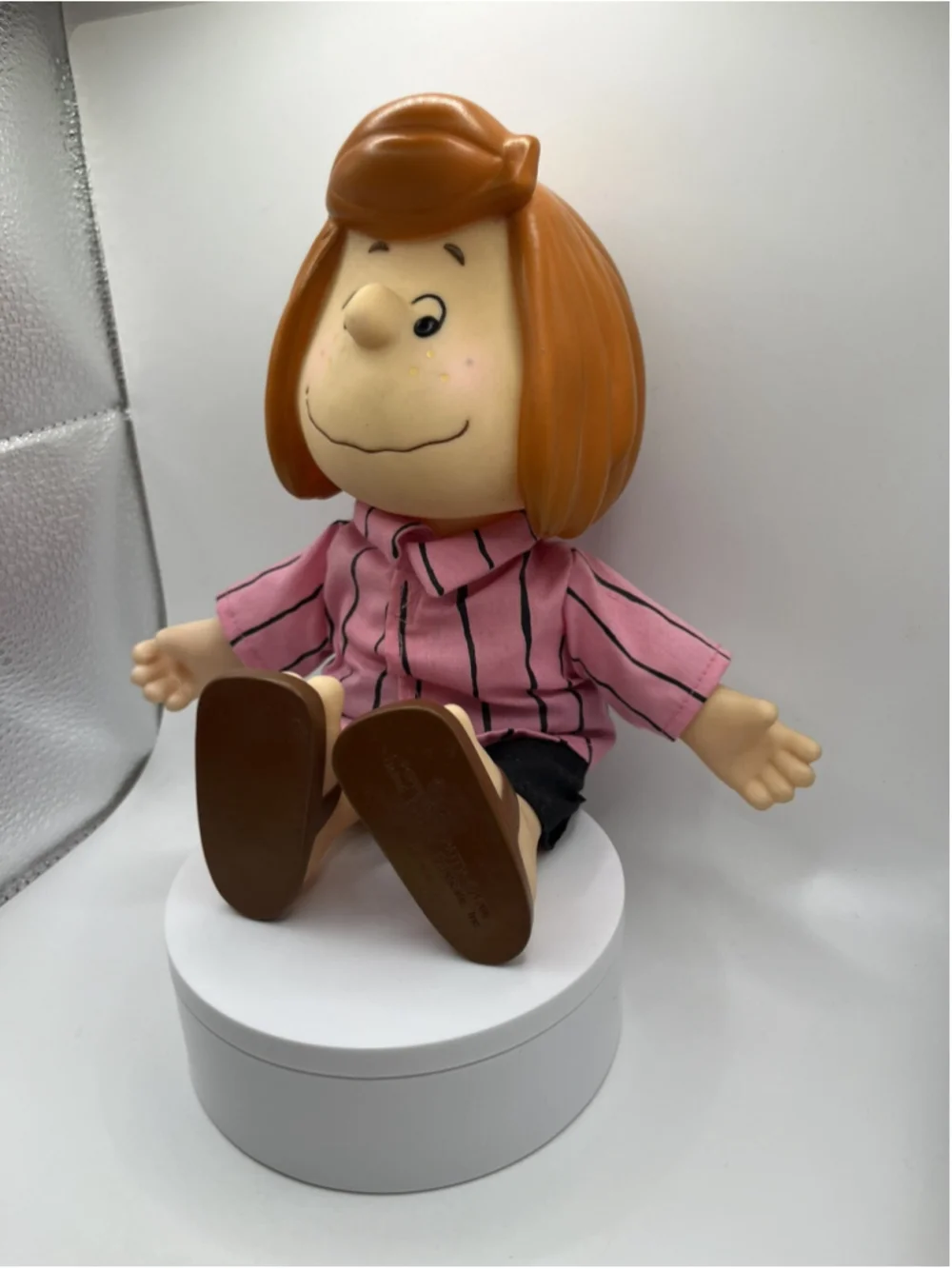 VTG 1966 Peppermint Patty Doll Peanut CHARLIE BROWN DOLL BY APPLAUSE RARE FIND